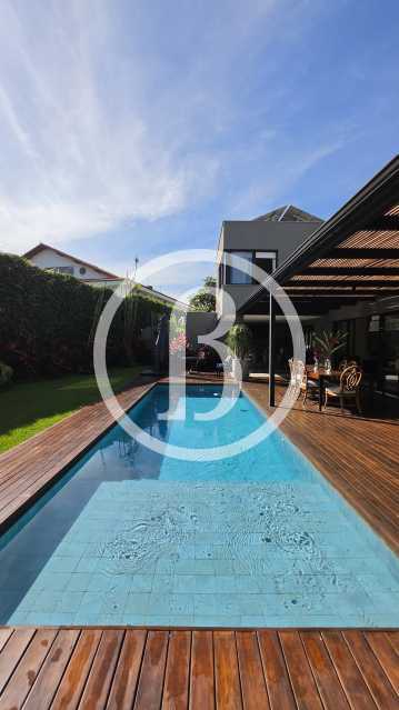 Conheça PISCINA do imóvel - Casa em Condomínio 4 quartos à venda Barra da Tijuca, Rio de Janeiro - R$ 6.300.000 - BFCN40106 - 2 PISCINA - 2