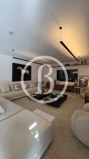 Conheça SALA OUTRO ÂNGULO do imóvel - Casa em Condomínio 4 quartos à venda Barra da Tijuca, Rio de Janeiro - R$ 6.300.000 - BFCN40106 - 8 SALA OUTRO ÂNGULO - 8