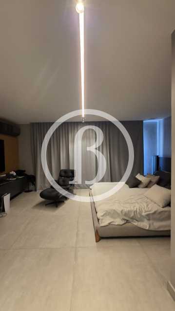 Conheça 1° SUÍTE do imóvel - Casa em Condomínio 4 quartos à venda Barra da Tijuca, Rio de Janeiro - R$ 6.300.000 - BFCN40106 - 12 1° SUÍTE - 12