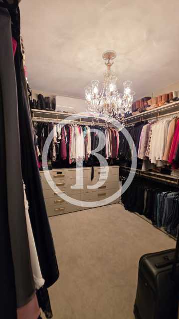 Conheça CLOSET do imóvel - Casa em Condomínio 4 quartos à venda Barra da Tijuca, Rio de Janeiro - R$ 6.300.000 - BFCN40106 - 15 CLOSET - 15