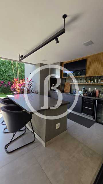 Conheça VARANDA GOURMET do imóvel - Casa em Condomínio 4 quartos à venda Barra da Tijuca, Rio de Janeiro - R$ 6.300.000 - BFCN40106 - 5 VARANDA GOURMET - 5