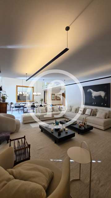 Conheça SALA OUTRO ÂNGULO do imóvel - Casa em Condomínio 4 quartos à venda Barra da Tijuca, Rio de Janeiro - R$ 6.300.000 - BFCN40106 - 10 SALA OUTRO ÂNGULO - 10