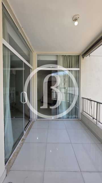 Conheça VARANDA do imóvel - Apartamento 1 quarto à venda Barra da Tijuca, Rio de Janeiro - R$ 900.000 - BFAP10274 - 4 VARANDA - 4