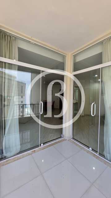 Conheça VARANDA OUTRO ANGULO do imóvel - Apartamento 1 quarto à venda Barra da Tijuca, Rio de Janeiro - R$ 900.000 - BFAP10274 - 5 VARANDA OUTRO ANGULO - 5