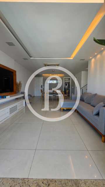 Conheça SALA do imóvel - Cobertura 4 quartos à venda Barra da Tijuca, Rio de Janeiro - R$ 5.700.000 - BFCO40092 - 6 SALA - 6