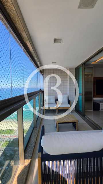 Conheça VARANDA do imóvel - Cobertura 4 quartos à venda Barra da Tijuca, Rio de Janeiro - R$ 5.700.000 - BFCO40092 - 3 VARANDA - 3