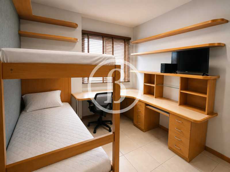 Conheça QUARTO 2 do imóvel - Apartamento 2 quartos à venda Barra da Tijuca, Rio de Janeiro - R$ 1.450.000 - BFAP20488 - 11 QUARTO 2 - 11