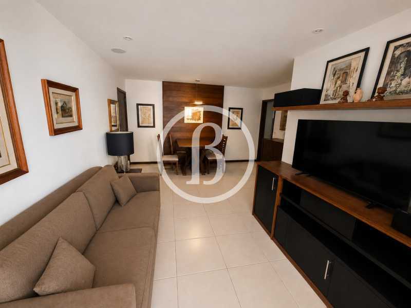 Conheça SALA do imóvel - Apartamento 2 quartos à venda Barra da Tijuca, Rio de Janeiro - R$ 1.450.000 - BFAP20488 - 4 SALA - 4