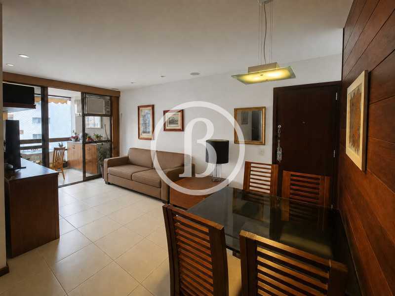 Conheça SALA DE OUTRO ÂNGULO do imóvel - Apartamento 2 quartos à venda Barra da Tijuca, Rio de Janeiro - R$ 1.450.000 - BFAP20488 - 5 SALA DE OUTRO ÂNGULO - 5