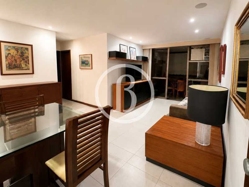 Conheça SALA DE OUTRO ÂNGULO do imóvel - Apartamento 2 quartos à venda Barra da Tijuca, Rio de Janeiro - R$ 1.450.000 - BFAP20488 - 6 SALA DE OUTRO ÂNGULO - 6