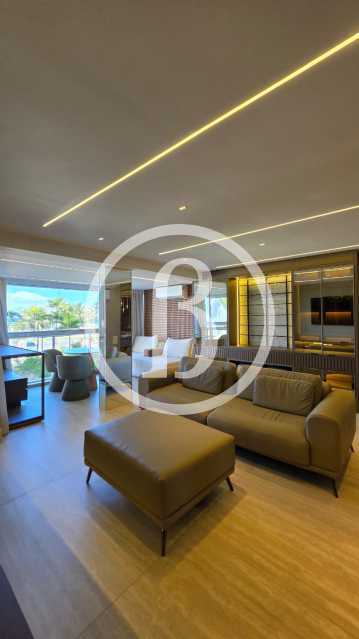 Conheça SALA do imóvel - Apartamento 3 quartos à venda Barra da Tijuca, Rio de Janeiro - R$ 3.500.000 - BFAP30536 - 6 SALA - 6