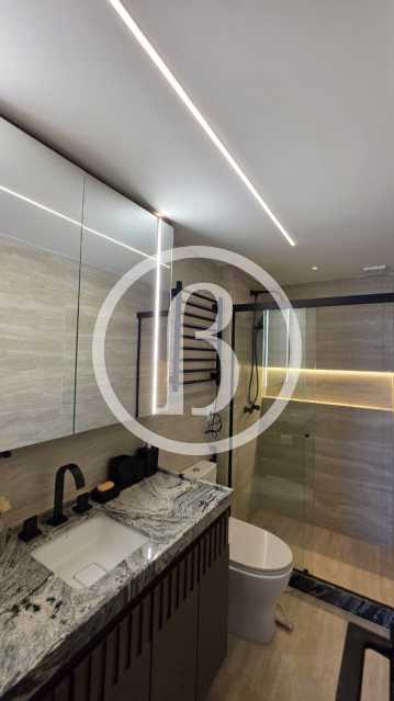 Conheça BANHEIRO SOCIAL do imóvel - Apartamento 3 quartos à venda Barra da Tijuca, Rio de Janeiro - R$ 3.500.000 - BFAP30536 - 14 BANHEIRO SOCIAL - 14