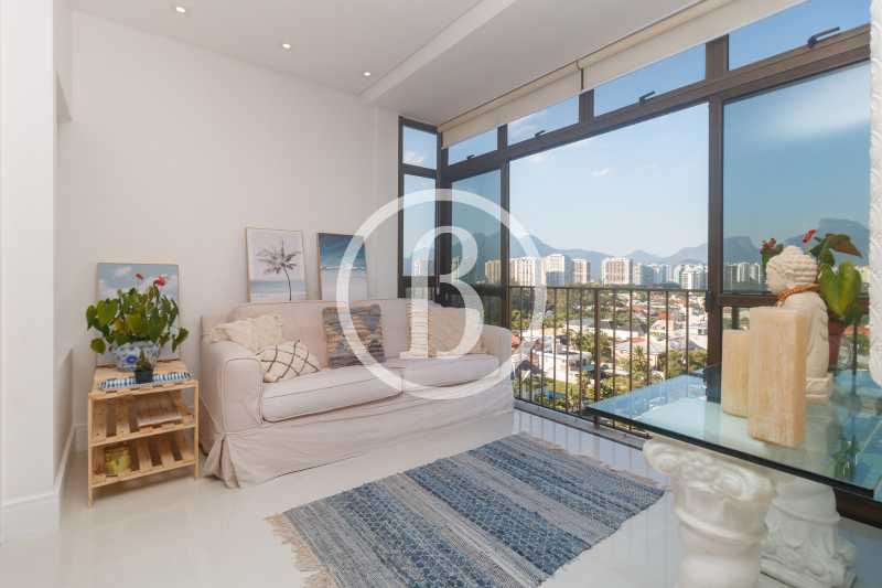 Conheça VARANDA do imóvel - Apartamento 2 quartos à venda Barra da Tijuca, Rio de Janeiro - R$ 1.590.000 - BFAP20489 - 3 VARANDA - 3
