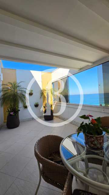 Conheça TERRAÇO OUTRO ÂNGULO do imóvel - Cobertura 2 quartos à venda Barra da Tijuca, Rio de Janeiro - R$ 2.600.000 - BFCO20061 - 28 TERRAÇO OUTRO ÂNGULO - 28