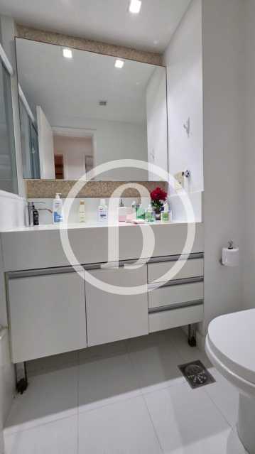 Conheça BANHEIRO SOCIAL do imóvel - Apartamento 3 quartos à venda Barra da Tijuca, Rio de Janeiro - R$ 3.150.000 - BFAP30538 - 9 BANHEIRO SOCIAL - 9