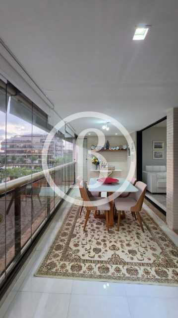 Conheça VARANDA do imóvel - Apartamento 3 quartos à venda Barra da Tijuca, Rio de Janeiro - R$ 3.150.000 - BFAP30538 - 3 VARANDA - 3