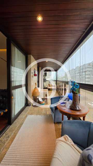 Conheça VARANDA OUTRO ÂNGULO do imóvel - Apartamento 4 quartos à venda Barra da Tijuca, Rio de Janeiro - R$ 3.000.000 - BFAP40314 - 4 VARANDA OUTRO ÂNGULO - 4