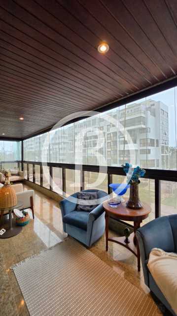Conheça VARANDA OUTRO ÂNGULO do imóvel - Apartamento 4 quartos à venda Barra da Tijuca, Rio de Janeiro - R$ 3.000.000 - BFAP40314 - 2 VARANDA OUTRO ÂNGULO - 2