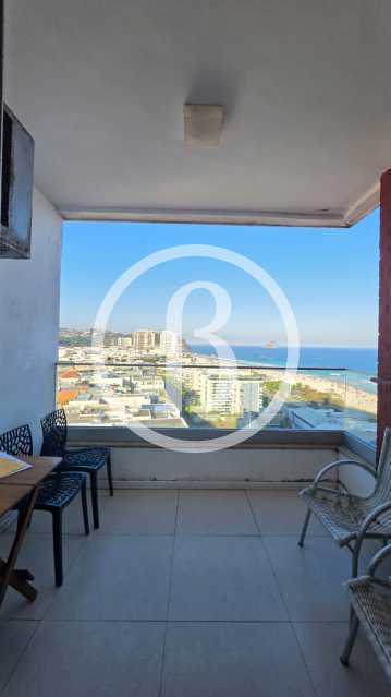 Conheça VARANDA do imóvel - Apartamento 1 quarto à venda Barra da Tijuca, Rio de Janeiro - R$ 1.500.000 - BFAP10275 - 4 VARANDA - 4
