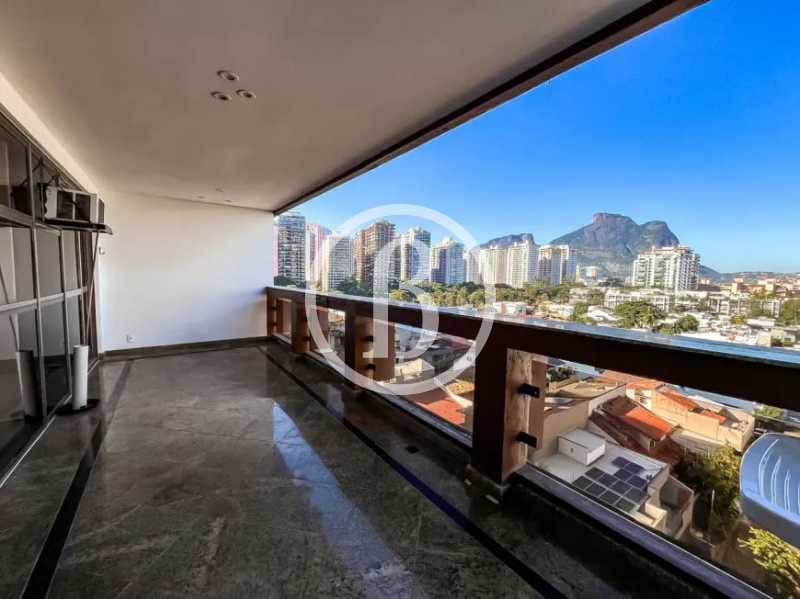 Conheça VARANDA OUTRO ÂNGULO do imóvel - Apartamento 1 quarto para alugar Barra da Tijuca, Rio de Janeiro - R$ 4.190 - BFAP10276 - 11 VARANDA OUTRO ÂNGULO - 11