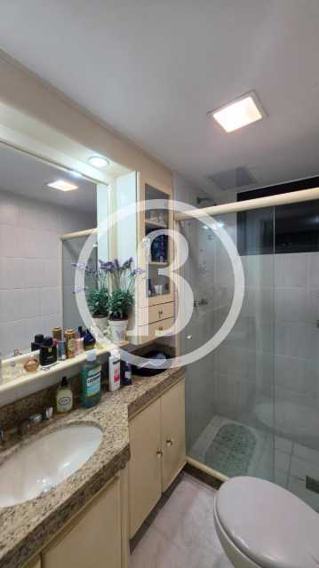 Conheça BANHEIRO SOCIAL do imóvel - Apartamento 2 quartos à venda Barra da Tijuca, Rio de Janeiro - R$ 1.600.000 - BFAP20490 - 7 BANHEIRO SOCIAL - 7