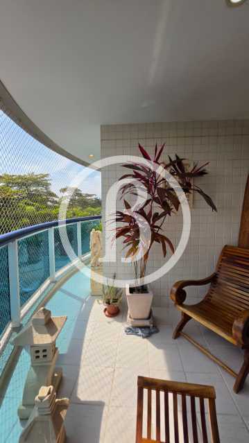 Conheça VARANDA do imóvel - Apartamento 3 quartos à venda Barra da Tijuca, Rio de Janeiro - R$ 1.400.000 - BFAP30539 - 4 VARANDA - 4