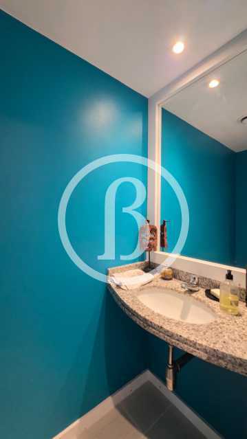 Conheça LAVABO do imóvel - Apartamento 3 quartos à venda Barra da Tijuca, Rio de Janeiro - R$ 1.400.000 - BFAP30539 - 11 LAVABO - 11