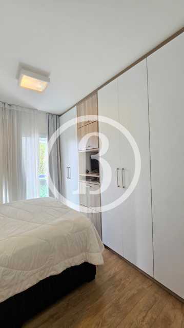 Conheça 1° QUARTO do imóvel - Apartamento 3 quartos à venda Barra da Tijuca, Rio de Janeiro - R$ 1.400.000 - BFAP30539 - 13 1° QUARTO - 13