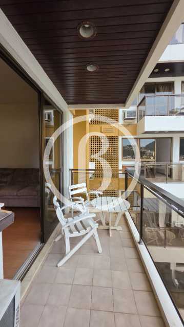 Conheça VARANDA OUTRO ÂNGULO do imóvel - Apartamento 1 quarto à venda Barra da Tijuca, Rio de Janeiro - R$ 1.050.000 - BFAP10278 - 4 VARANDA OUTRO ÂNGULO - 4