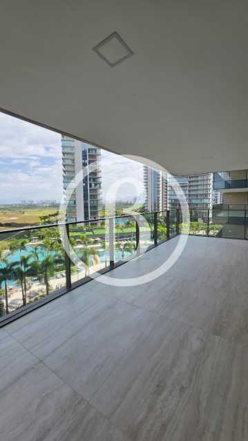 Conheça VARANDA do imóvel - Apartamento 4 quartos à venda Barra da Tijuca, Rio de Janeiro - R$ 4.250.000 - BFAP40317 - 4 VARANDA - 4