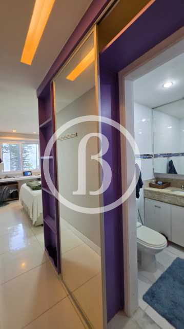 Conheça 1° QUARTO do imóvel - Apartamento 3 quartos à venda Barra da Tijuca, Rio de Janeiro - R$ 2.500.000 - BFAP30541 - 11 1° QUARTO - 11