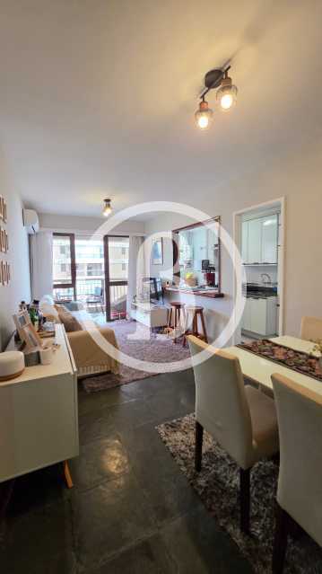 Conheça SALA OUTRO ÂNGULO do imóvel - Apartamento 1 quarto à venda Barra da Tijuca, Rio de Janeiro - R$ 1.000.000 - BFAP10279 - 6 SALA OUTRO ÂNGULO - 6