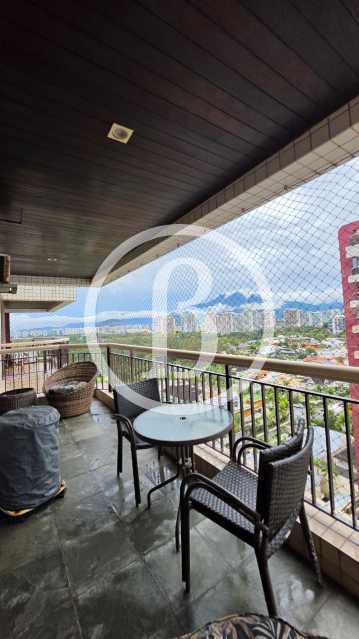 Conheça VARANDA do imóvel - Apartamento 1 quarto à venda Barra da Tijuca, Rio de Janeiro - R$ 1.000.000 - BFAP10279 - 3 VARANDA - 3