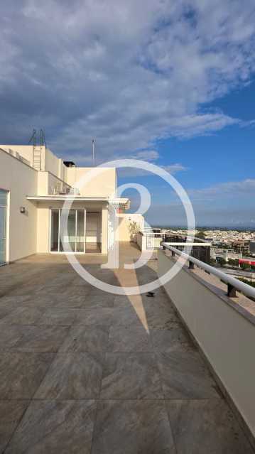Conheça TERRAÇO OUTRO ÂNGULO do imóvel - Cobertura 4 quartos à venda Recreio dos Bandeirantes, Rio de Janeiro - R$ 1.790.000 - BFCO40093 - 25 TERRAÇO OUTRO ÂNGULO - 25