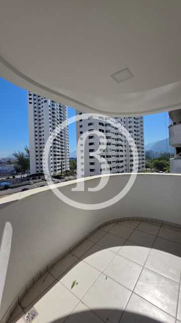 Conheça VARANDA do imóvel - Apartamento 2 quartos à venda Recreio dos Bandeirantes, Rio de Janeiro - R$ 660.000 - BFAP20492 - 5 VARANDA - 5
