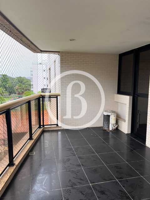Conheça VARANDA do imóvel - Apartamento 3 quartos para alugar Barra da Tijuca, Rio de Janeiro - R$ 13.000 - BFAP30543 - 1 VARANDA - 1