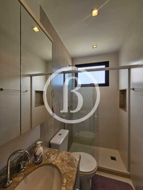 Conheça BANHEIRO do imóvel - Apartamento 2 quartos à venda Barra da Tijuca, Rio de Janeiro - R$ 2.300.000 - BFAP20070 - 18 BANHEIRO - 18
