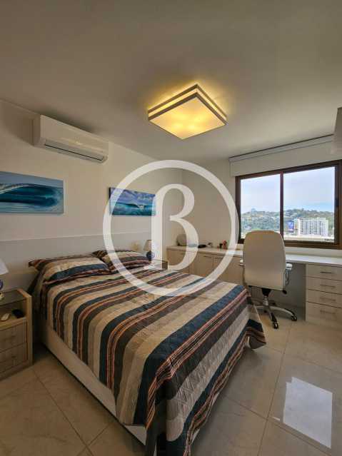 Conheça 2° QUARTO do imóvel - Apartamento 2 quartos à venda Barra da Tijuca, Rio de Janeiro - R$ 2.300.000 - BFAP20070 - 19 2° QUARTO - 19