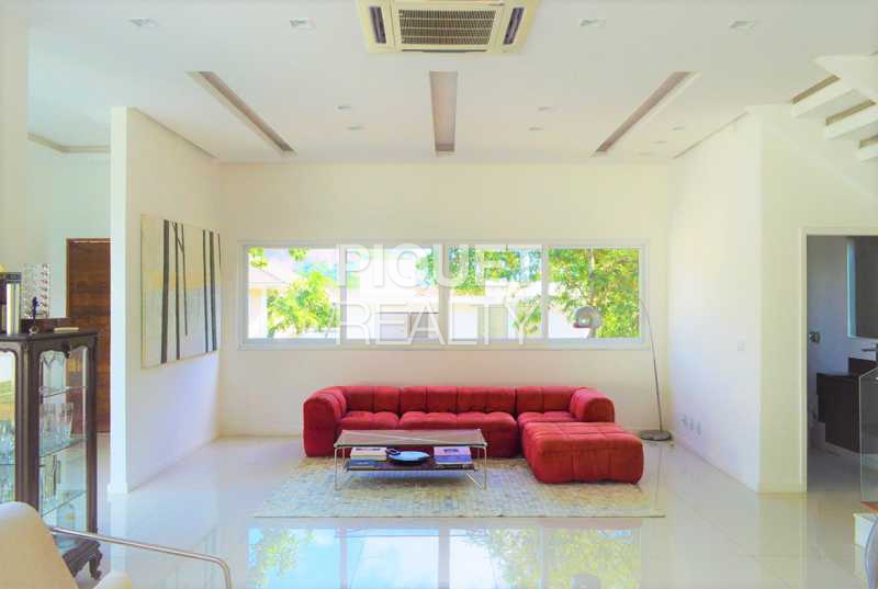 Conheça SALA do imóvel - CASA TRIPLEX - RESERVA DO ITANHANGÁ - BARRA - 00100CA - 7 SALA - 7