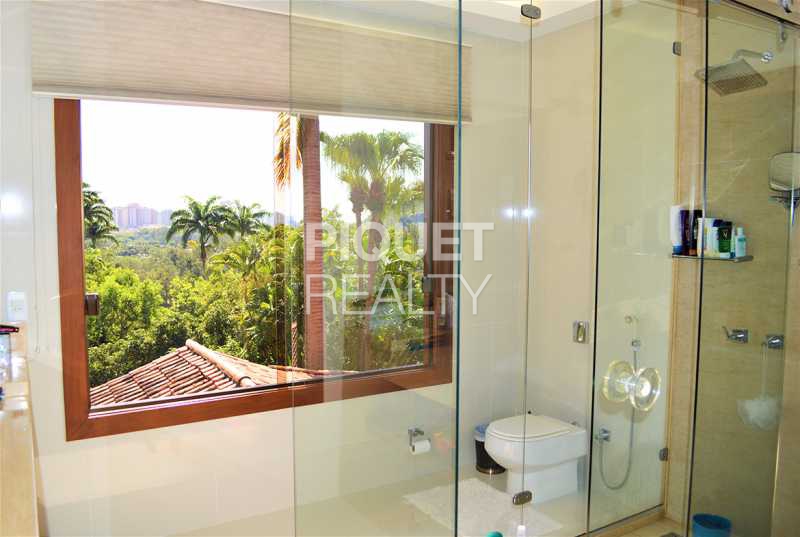 Conheça BANHEIRO MASTER do imóvel - Casa em Condomínio 5 quartos à venda Rio de Janeiro,RJ Itanhangá - R$ 8.500.000 - 00072CA - 12 BANHEIRO MASTER - 12