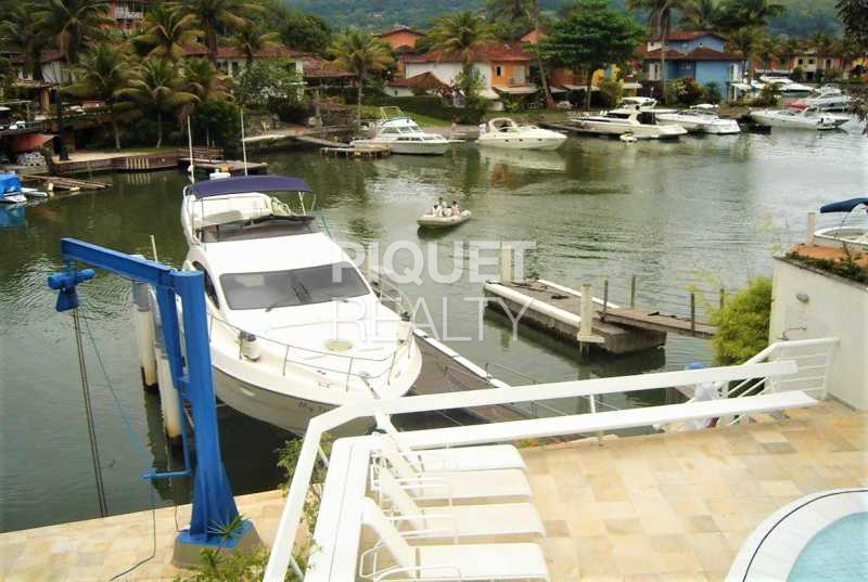 Conheça VISTA CANAL do imóvel - Casa em Condomínio 7 quartos à venda Angra dos Reis,RJ Portogalo - R$ 12.000.000 - 00137CA - 7 VISTA CANAL - 7