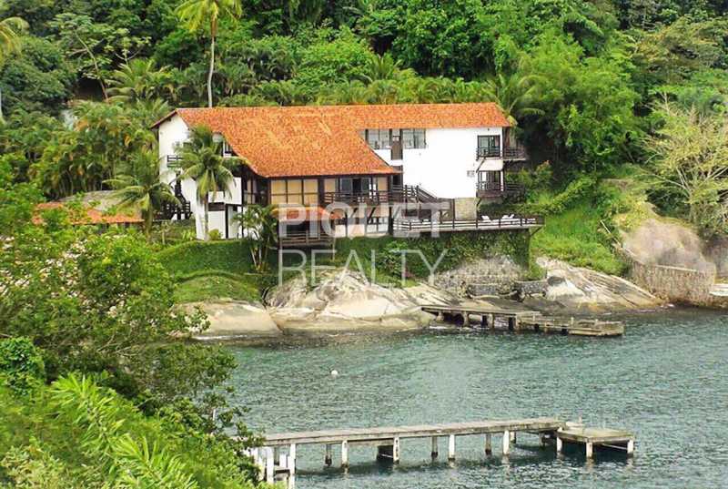 Conheça FACHADA do imóvel - CASA BEIRA MAR - PRAIA DAS ARARAS - ANGRA DOS REIS - 00118CA - 4 FACHADA - 4