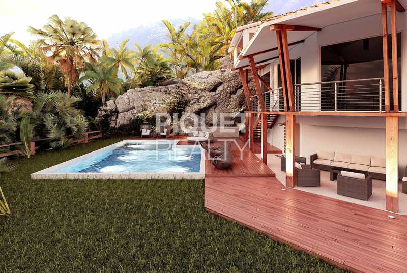 Conheça FACHADA LATERAL do imóvel - Casa em Condomínio 5 quartos à venda Rio de Janeiro,RJ - R$ 10.450.000 - 00079CA - 5 FACHADA LATERAL - 5