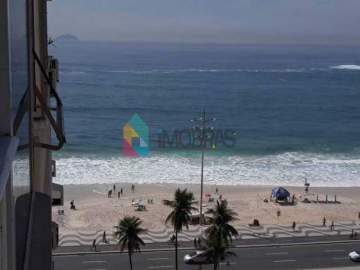 Imperdível - EXCELENTE DOIS QUARTOS VISTA MAR COPACABANA - CPAP20806