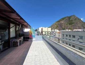 Imperdível - COPACABANA !!!COBERTURA DUPLEX 4 QUARTOS SENDO 3 SUÍTES COM TERRAÇO, VISTA CRISTO E 1 VAGA NA ESCRITURA. - CPCO40116