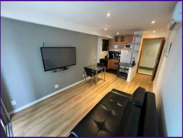 Apartamento mobiliado com 1 Quarto e 1 Vaga de Garagem em Ipanema, com Total Infraestrutura e à 50 metros da Lagoa! - CPFL10124