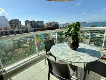 Flat para alugar Avenida Lúcio Costa, Barra da Tijuca, Rio de Janeiro - R$ 10.000 - CPFL10127