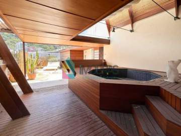 Gávea - Cobertura Duplex com piscina, elevador para acesso área externa. - CPCO20109