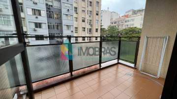 Imperdível - FLAT DE 1 QUARTO,COM VARANDA E 1 VAGA - 48M² - IPANEMA. - FLA603