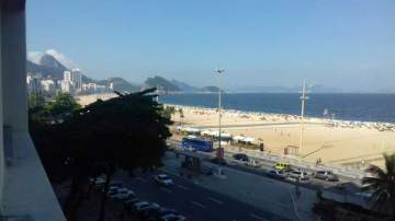 Imperdível - Av. Atlântica! Posto 4! Frontal mar, 04 quartos ,2 vagas de garagem! - AP2553